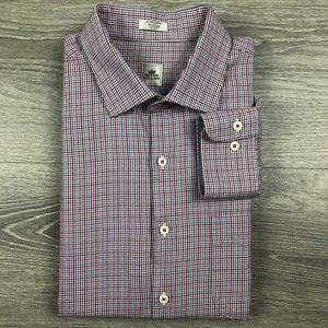 Peter Millar Oxford Golf Performance Dress Shirt